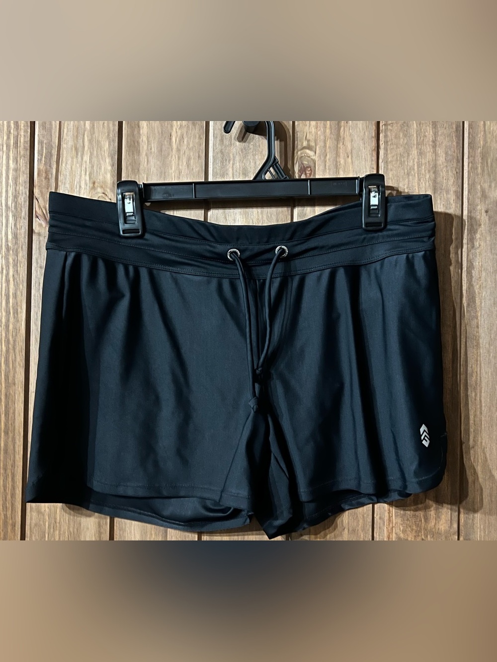 Free Country Black Women's Performance Swim Shorts